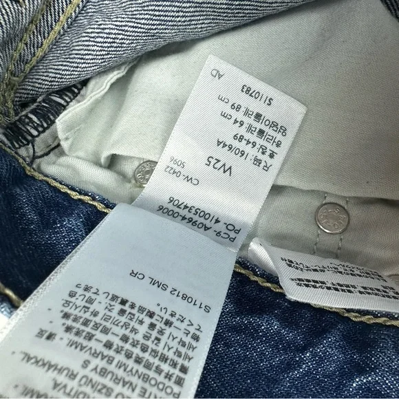 Classic Blue Distressed Women's Jeans - Picture 12 of 12